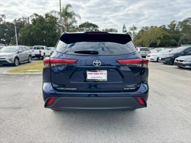 used 2022 Toyota Highlander car, priced at $29,994