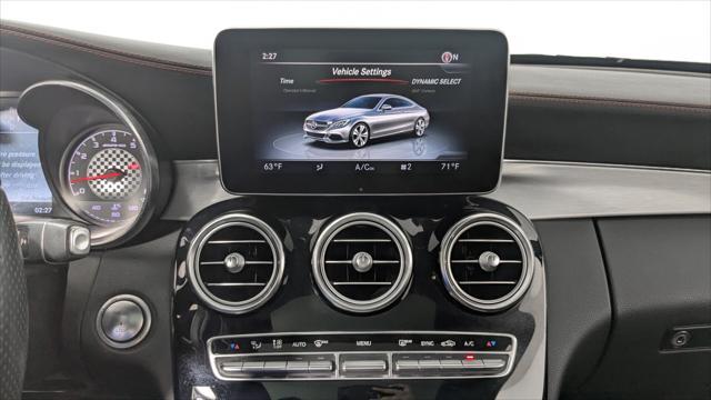 used 2017 Mercedes-Benz AMG C 43 car, priced at $22,699