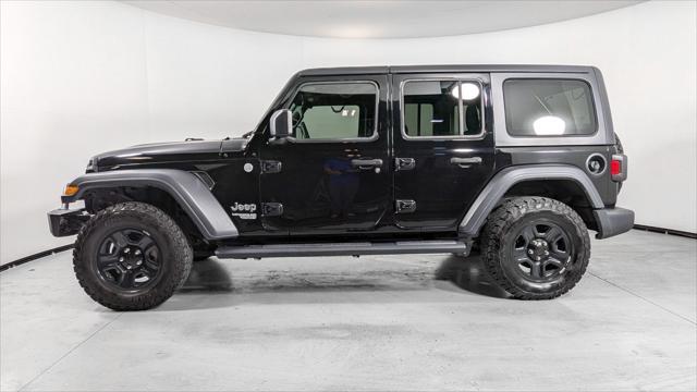 used 2020 Jeep Wrangler Unlimited car, priced at $21,999