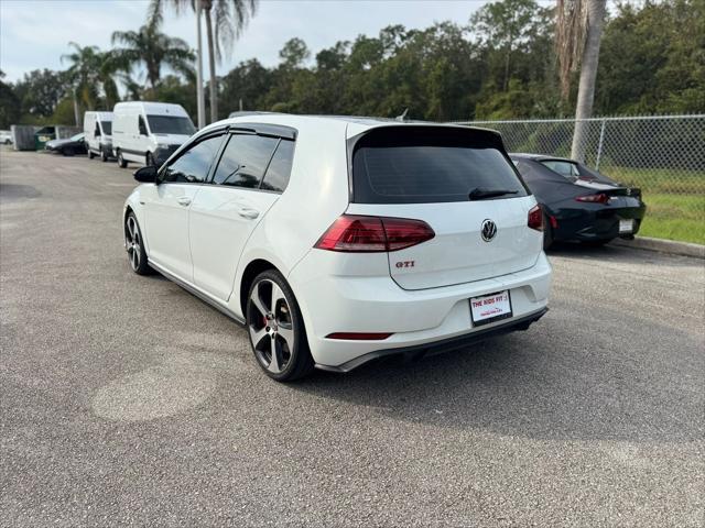 used 2019 Volkswagen Golf GTI car, priced at $18,498