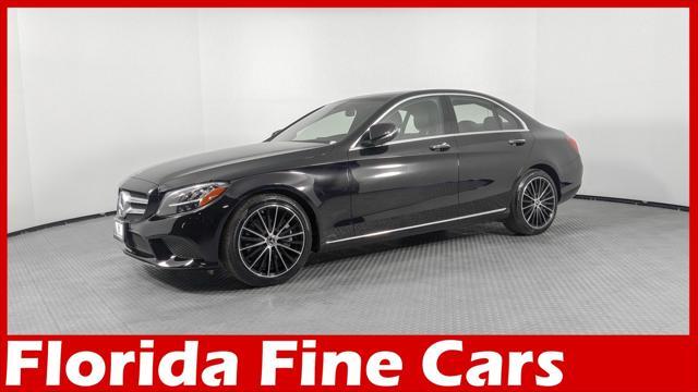 used 2021 Mercedes-Benz C-Class car, priced at $24,899