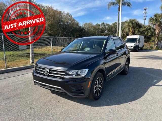 used 2021 Volkswagen Tiguan car, priced at $17,899