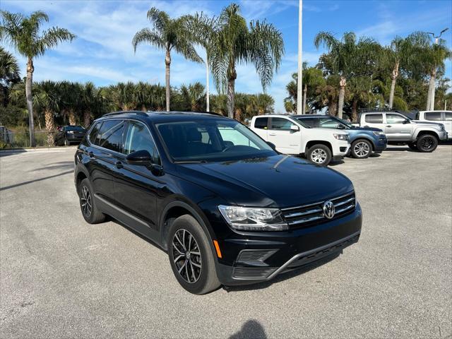 used 2021 Volkswagen Tiguan car, priced at $17,899