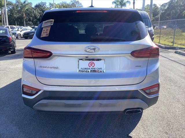 used 2020 Hyundai Santa Fe car, priced at $17,999