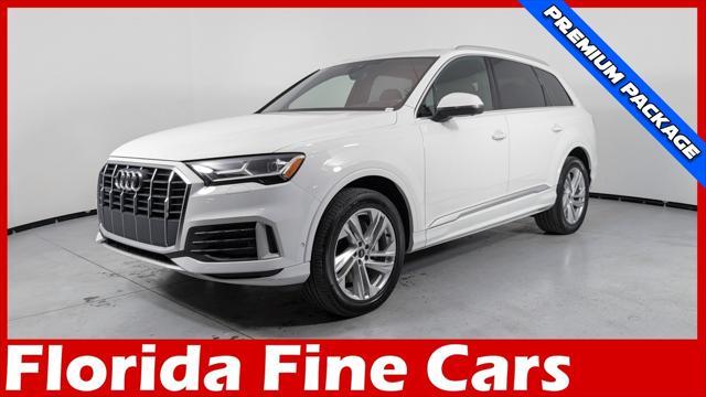 used 2021 Audi Q7 car, priced at $24,998