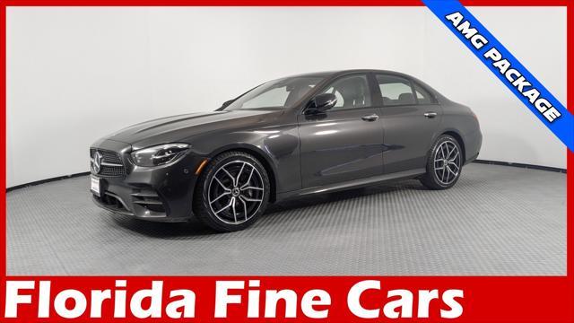 used 2021 Mercedes-Benz E-Class car, priced at $33,499