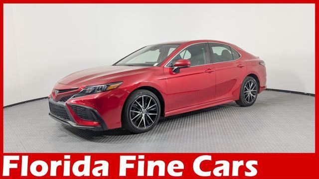 used 2021 Toyota Camry car, priced at $18,199