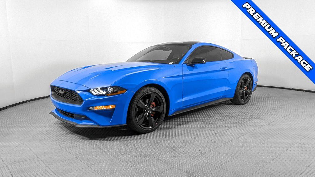 used 2022 Ford Mustang car, priced at $24,599