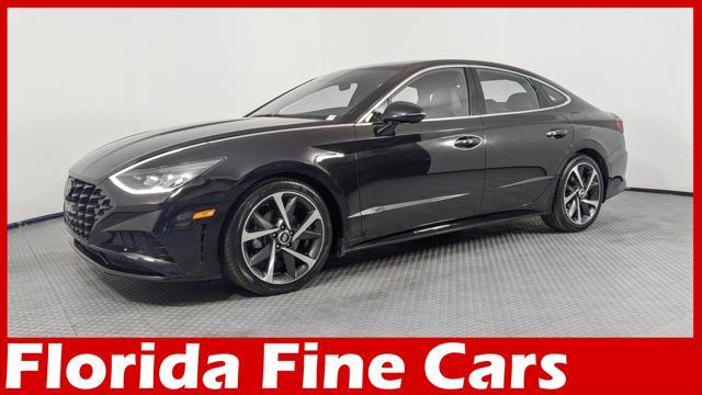 used 2021 Hyundai Sonata car, priced at $16,299