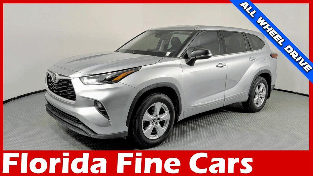 used 2022 Toyota Highlander car, priced at $25,998