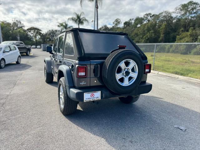 used 2018 Jeep Wrangler Unlimited car, priced at $21,999