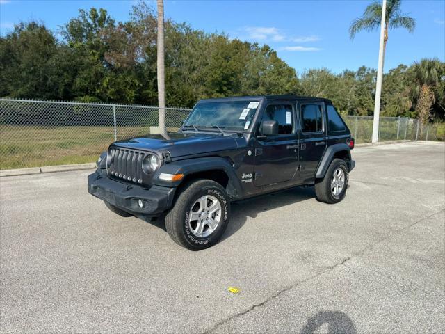 used 2018 Jeep Wrangler Unlimited car, priced at $21,999