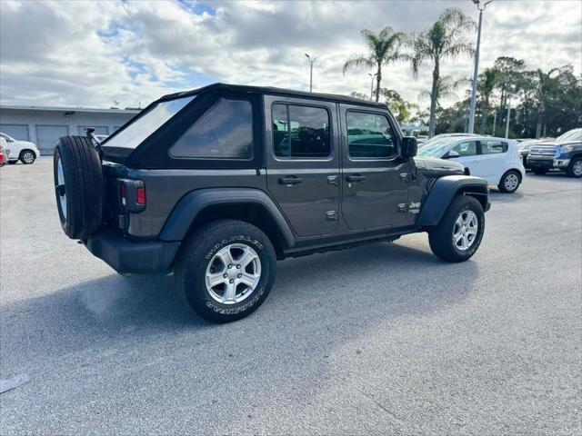 used 2018 Jeep Wrangler Unlimited car, priced at $21,999