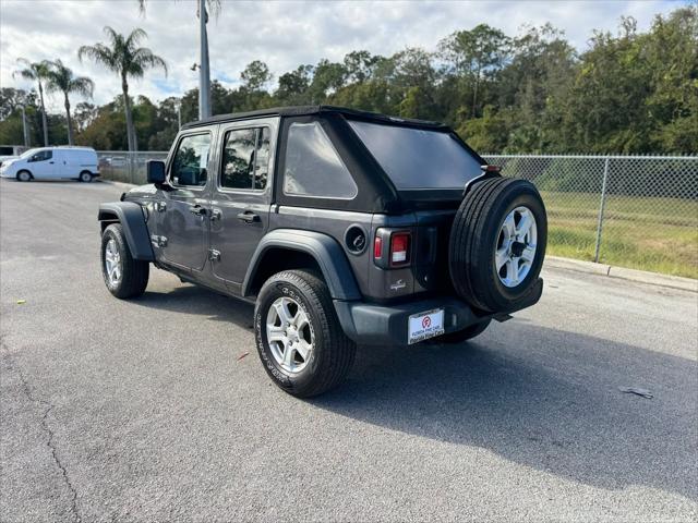 used 2018 Jeep Wrangler Unlimited car, priced at $21,999