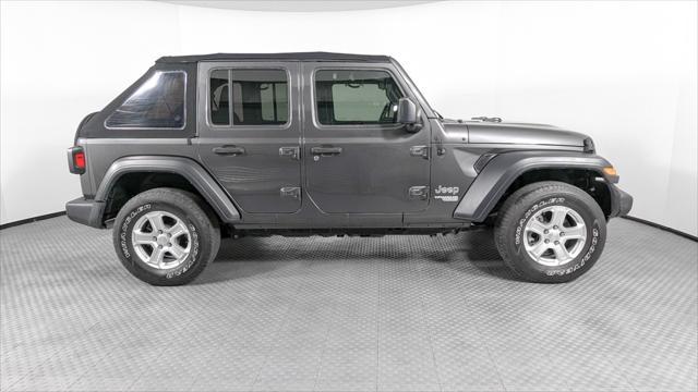 used 2018 Jeep Wrangler Unlimited car, priced at $21,999