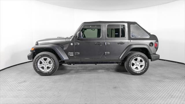 used 2018 Jeep Wrangler Unlimited car, priced at $21,999