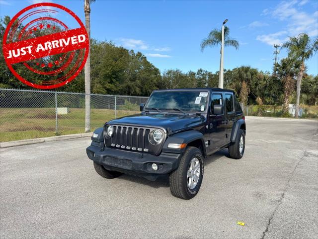 used 2018 Jeep Wrangler Unlimited car, priced at $21,999