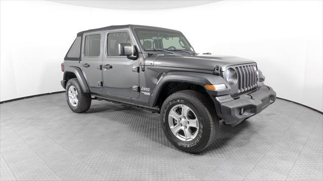 used 2018 Jeep Wrangler Unlimited car, priced at $21,999