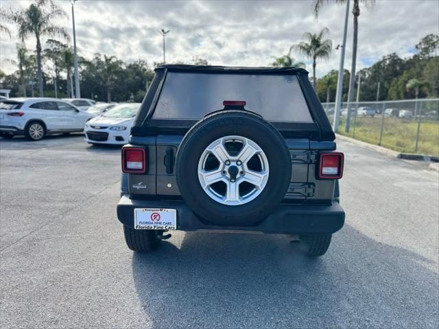 used 2018 Jeep Wrangler Unlimited car, priced at $21,999