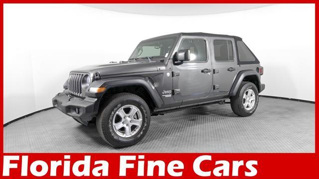 used 2018 Jeep Wrangler Unlimited car, priced at $21,999