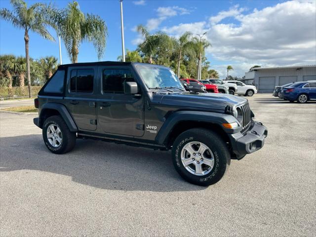 used 2018 Jeep Wrangler Unlimited car, priced at $21,999