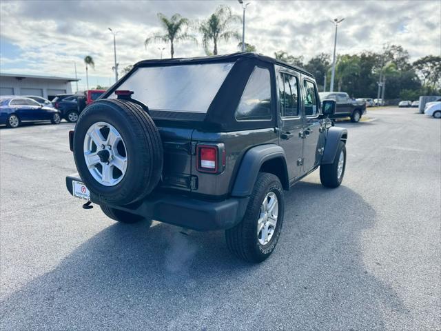 used 2018 Jeep Wrangler Unlimited car, priced at $21,999