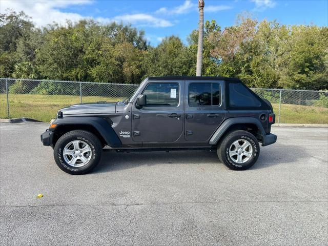 used 2018 Jeep Wrangler Unlimited car, priced at $21,999