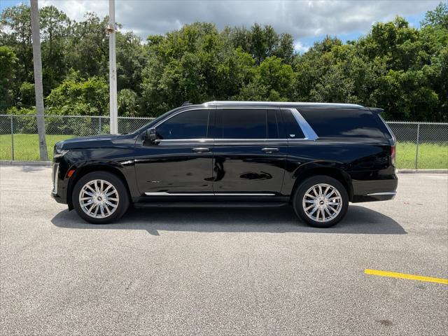 used 2022 Cadillac Escalade ESV car, priced at $49,999