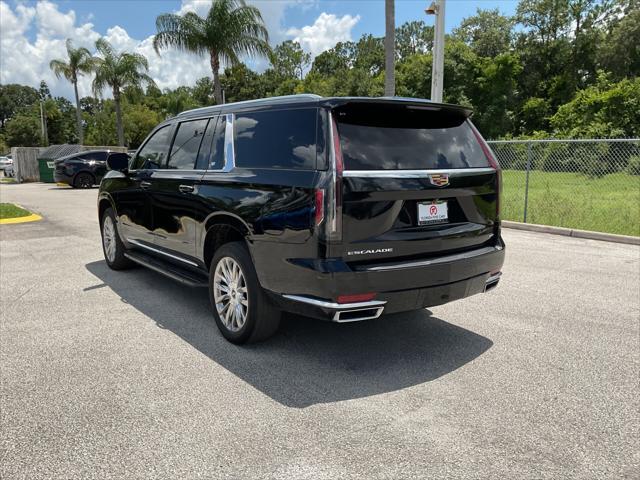 used 2022 Cadillac Escalade ESV car, priced at $49,999