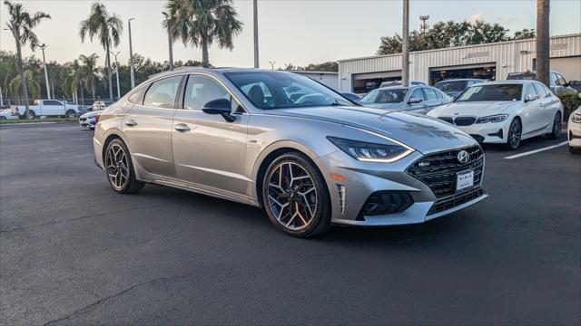 used 2022 Hyundai Sonata car, priced at $21,999