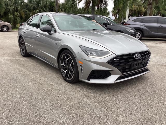 used 2022 Hyundai Sonata car, priced at $23,499