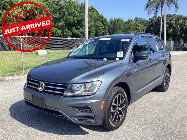 used 2021 Volkswagen Tiguan car, priced at $18,699