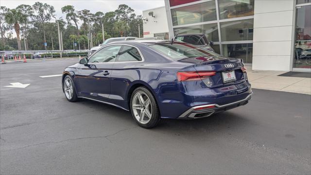 used 2021 Audi A5 car, priced at $28,999