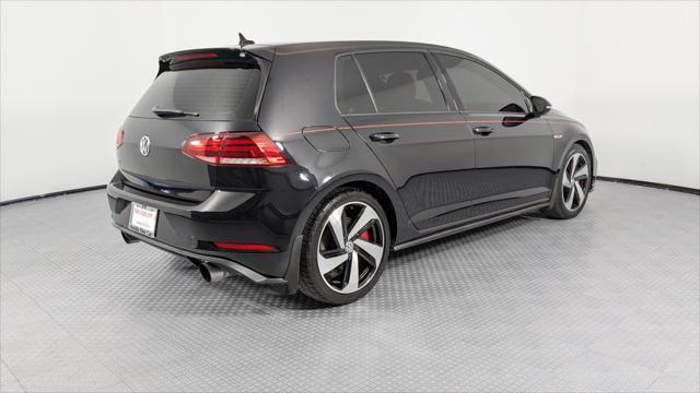 used 2018 Volkswagen Golf GTI car, priced at $13,499