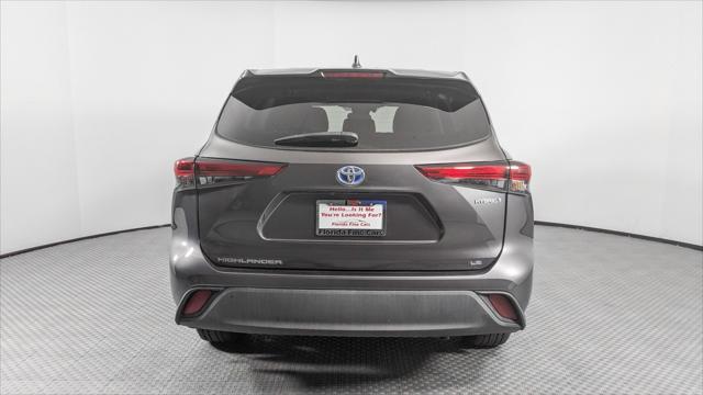 used 2021 Toyota Highlander Hybrid car, priced at $26,799