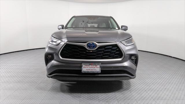 used 2021 Toyota Highlander Hybrid car, priced at $26,799