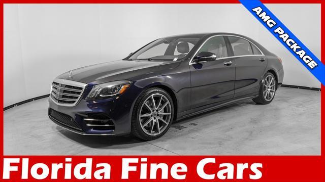 used 2020 Mercedes-Benz S-Class car, priced at $49,999