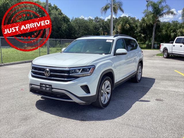 used 2022 Volkswagen Atlas car, priced at $24,499