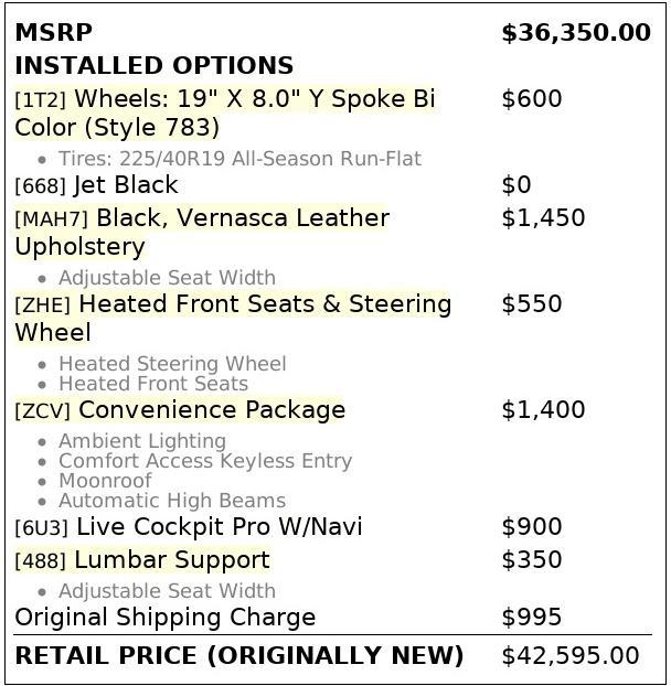 used 2022 BMW 230 car, priced at $26,099
