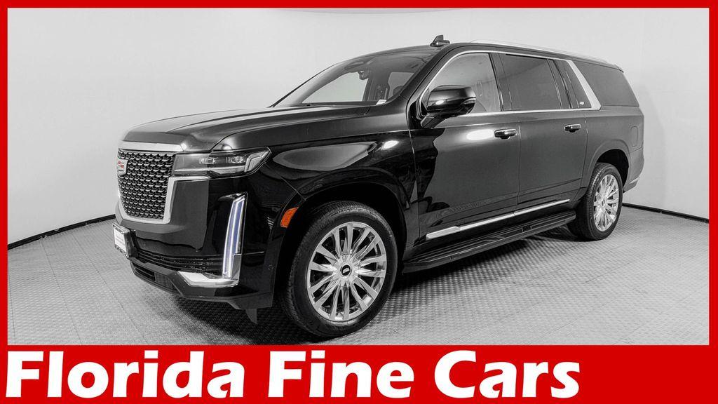 used 2021 Cadillac Escalade ESV car, priced at $42,499
