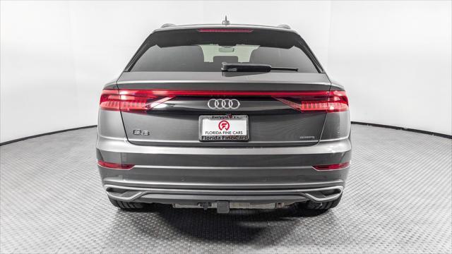 used 2021 Audi Q8 car, priced at $35,499