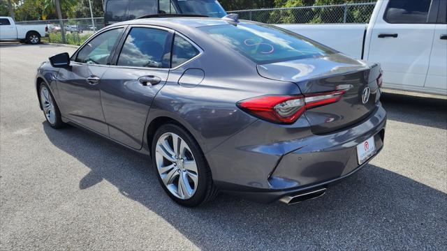 used 2021 Acura TLX car, priced at $23,999