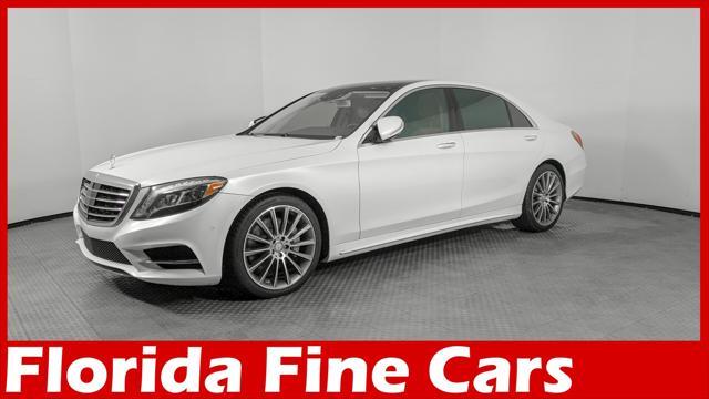 used 2015 Mercedes-Benz S-Class car, priced at $24,999