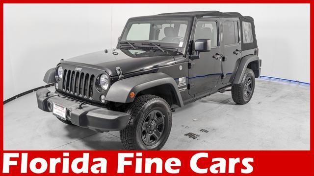 used 2018 Jeep Wrangler JK Unlimited car, priced at $18,699