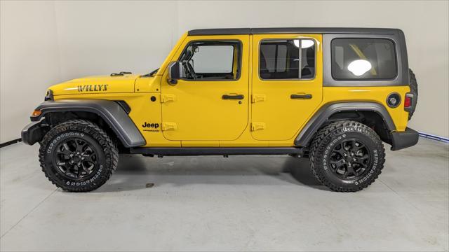 used 2021 Jeep Wrangler car, priced at $30,499