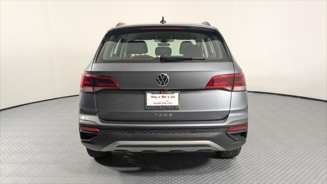 used 2024 Volkswagen Taos car, priced at $20,399