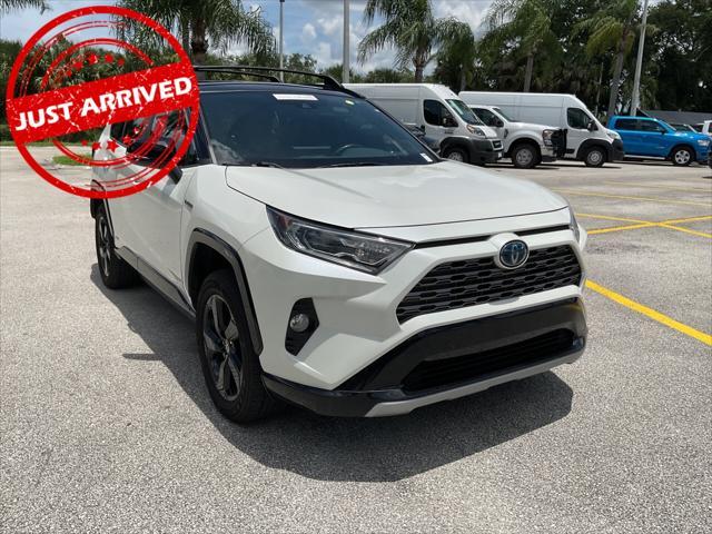 used 2021 Toyota RAV4 Hybrid car, priced at $28,799