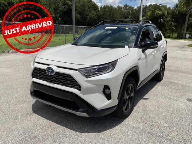 used 2021 Toyota RAV4 Hybrid car, priced at $28,799