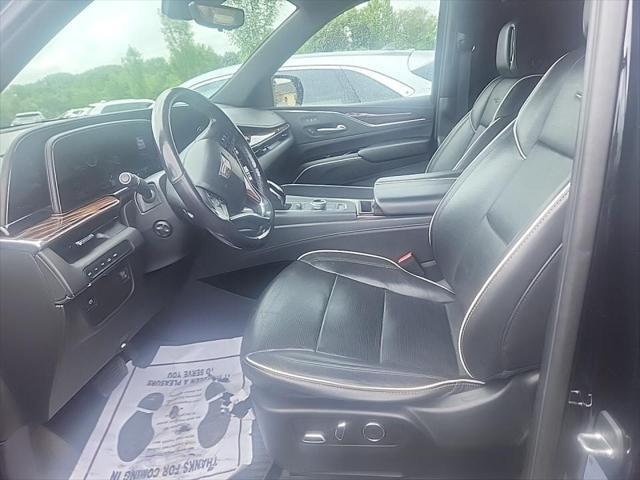 used 2021 Cadillac Escalade ESV car, priced at $48,999