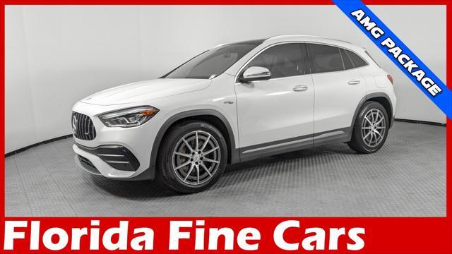 used 2021 Mercedes-Benz AMG GLA 35 car, priced at $29,999